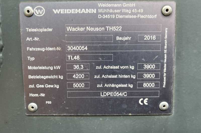 OmecoHub - Immagine WACKER NEUSON TH522